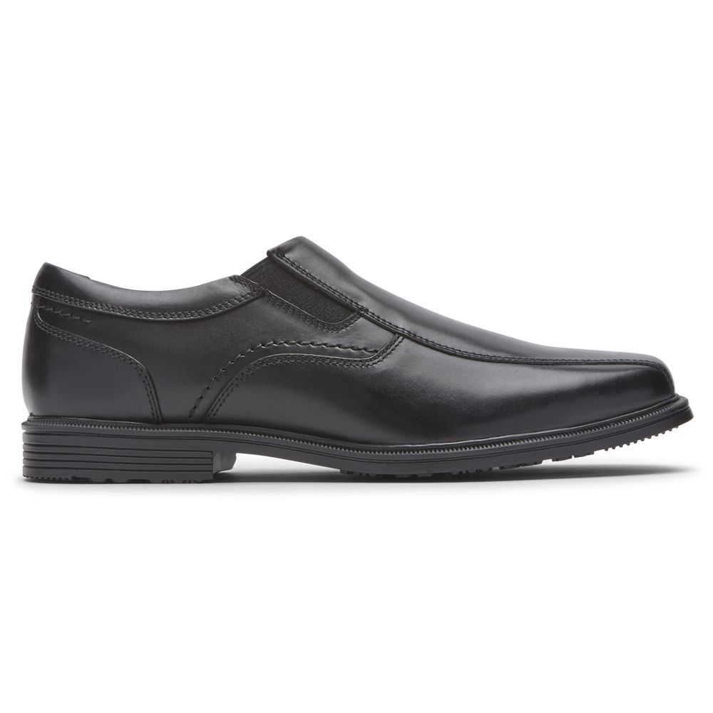 Slip-Ons Homem Rockport Taylor Waterproof Pretas,Portugal DELSM-4803